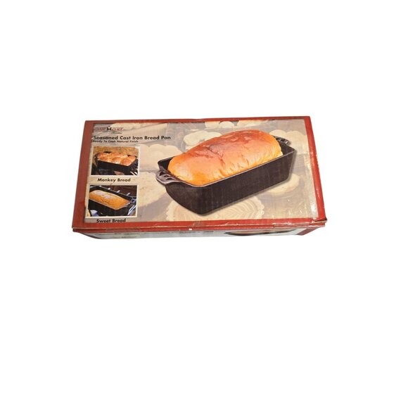 Camp Chef Cookware Seasoned Cast Iron Bread Pan - Picture 1 of 5